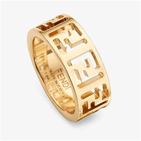 fendi ring golf|fendi gold finish rings.